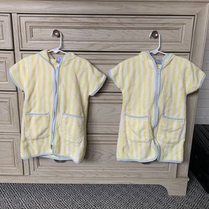 Quantity 2 Lil Weezie towels kids cover up 3-4yrs